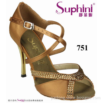 Accept Made-to- order Woman Stiletto Heel Tango Dance Shoes